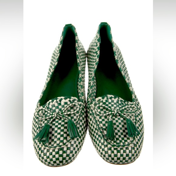 Tory Burch Shoes - AUTHENTIC TORY BURCH LEATHER PRINTED FLATS